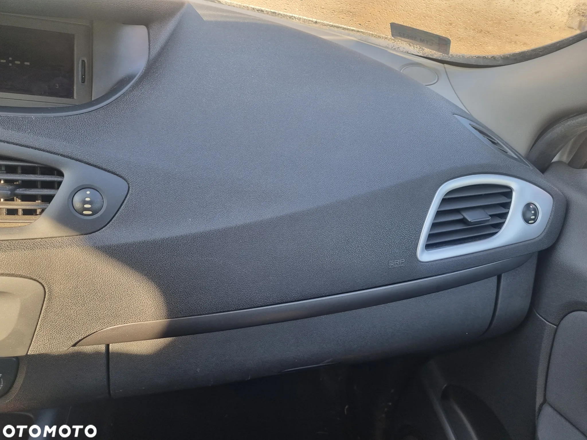 RENAULT MEGANE SCENIC III 09-16 2010 r. deska rozdzielcza + pasy lewy i prawy przód + moduł + AIRBAG * - 4