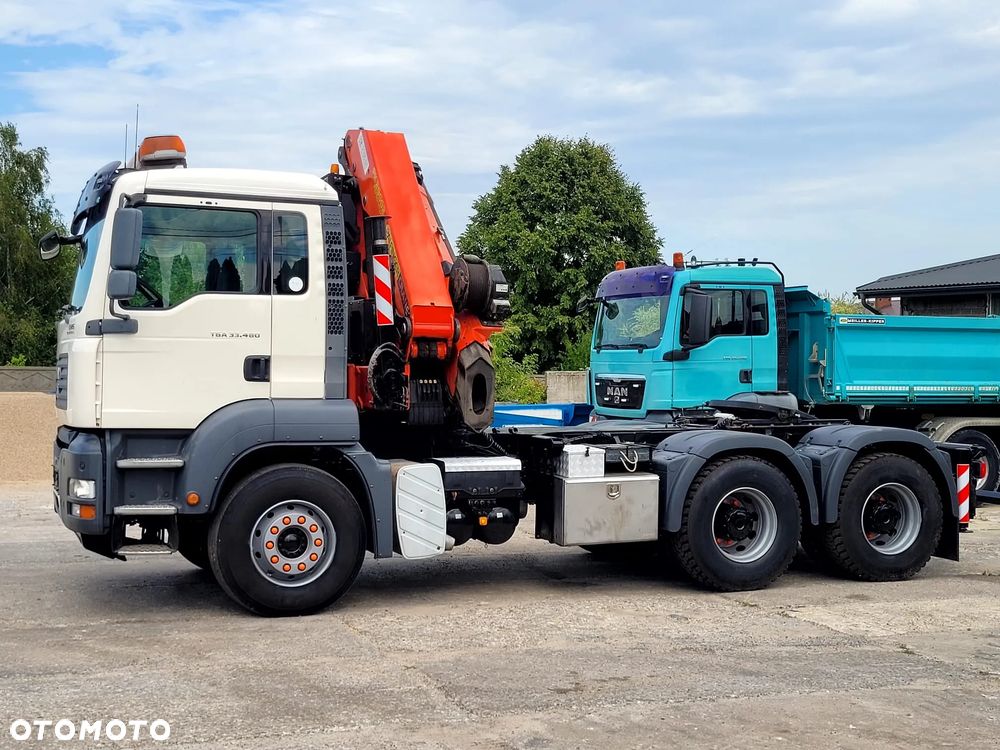 MAN TGA 33.480 6x4 Palfinger PK29002 Ciągnik + Kiper - 7