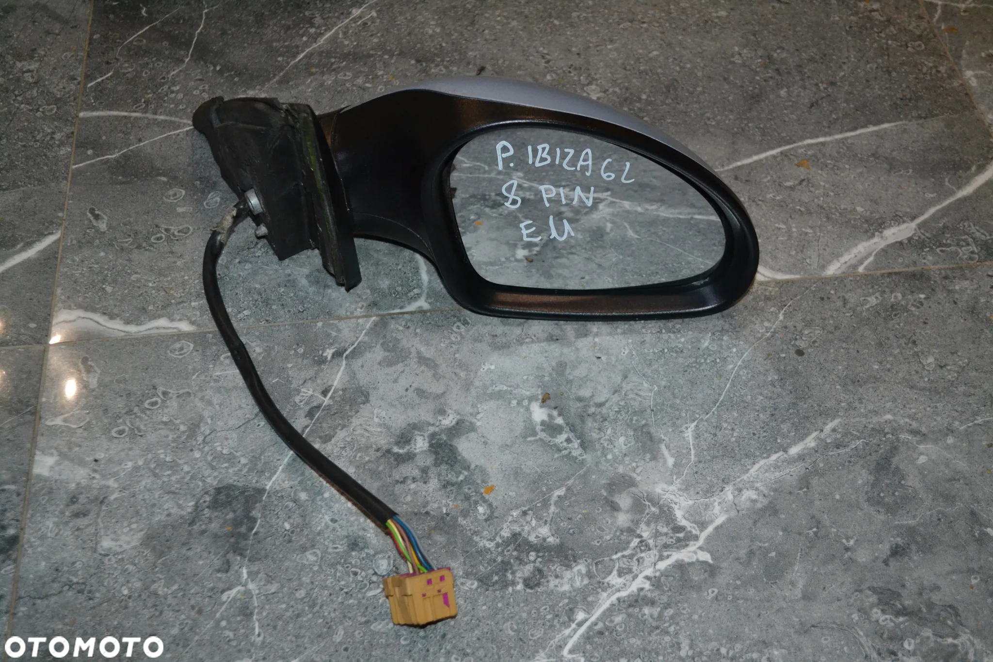 SEAT IBIZA III 6L LUSTERKO ELEKTRYCZNE PRAWE 8 PIN LW5W - 3