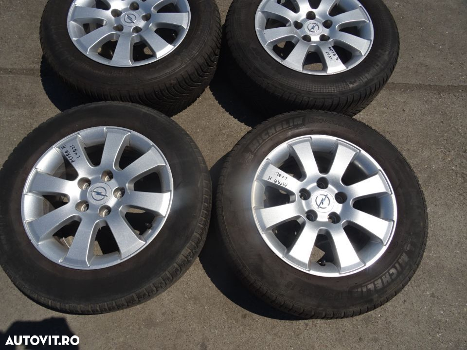 Vand Jante aliaj cu Cauciucuri Opel Astra H 195/65 R15 din 2010 6.5Jx15H2 ET35 - 4
