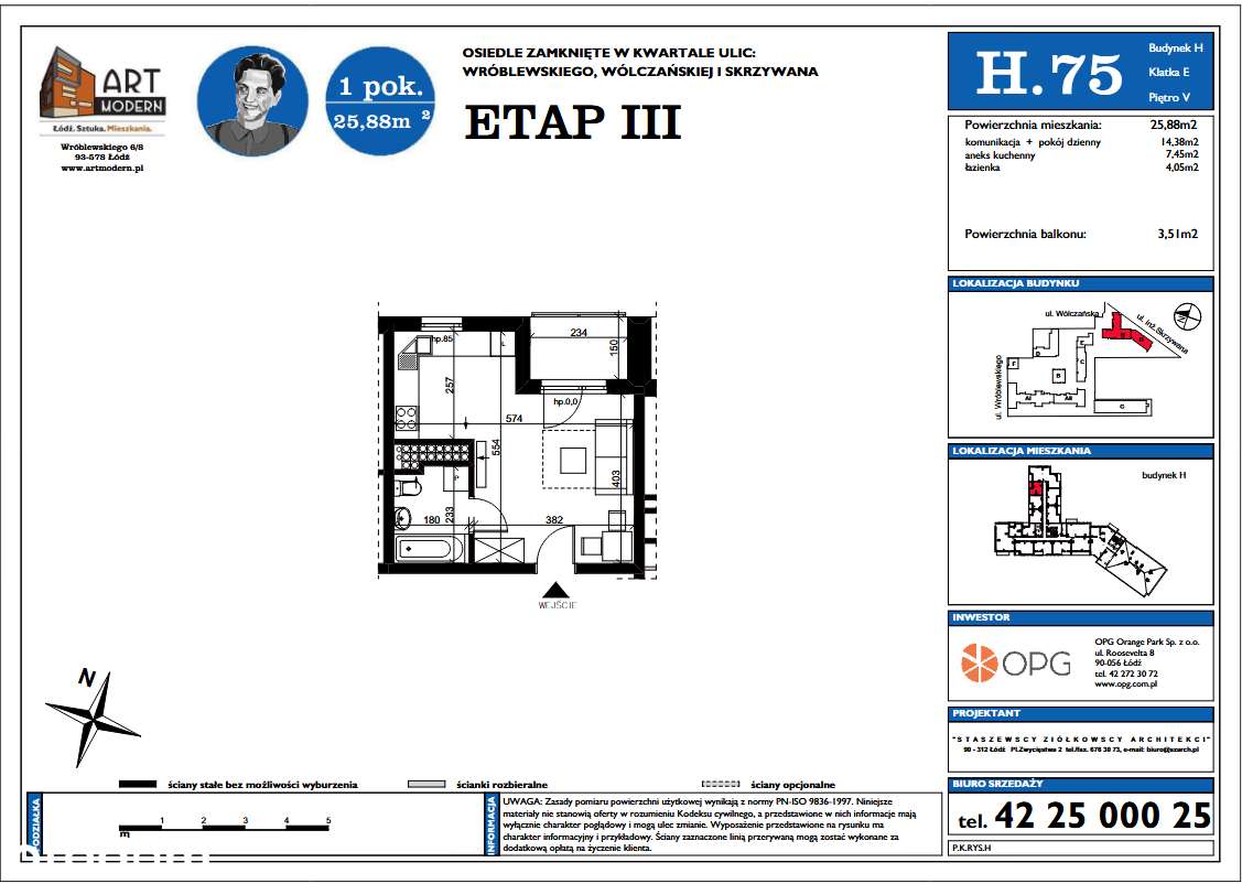 Ustawne studio, balkon, V piętro, blisko Politechniki, oddane w 2025r.
