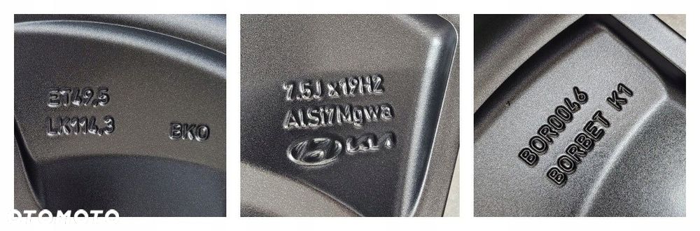 FELGA HYUNDAI IONIQ 5 KIA 7,5X19 ET49,5 5X114,3 NOWA - 12