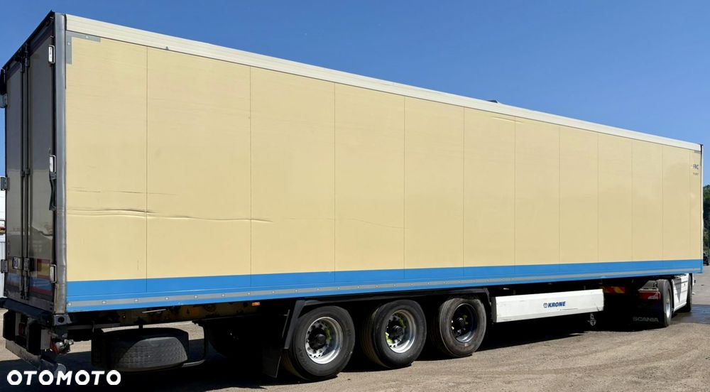 Krone DOPPELSTOCK AGREGAT CARRIER VECTOR 1850 EL.+DI. OSIE BPW OŚ PODNOSZONA GRUBOŚĆ ŚCIANY:6cm WAGA:9060kg 2012r ŁADNA