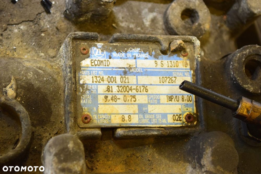 SKRZYNIA BIEGÓW ECOMID 9S1310TO MAN TGL TGM NA CZĘŚCI - 5