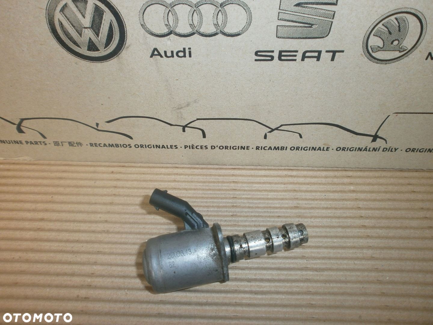 CZUJNIK CIŚNIENIA OLEJU 04L906455A 1.6 2.0TDI VW SKODA GWARANCJA - 1