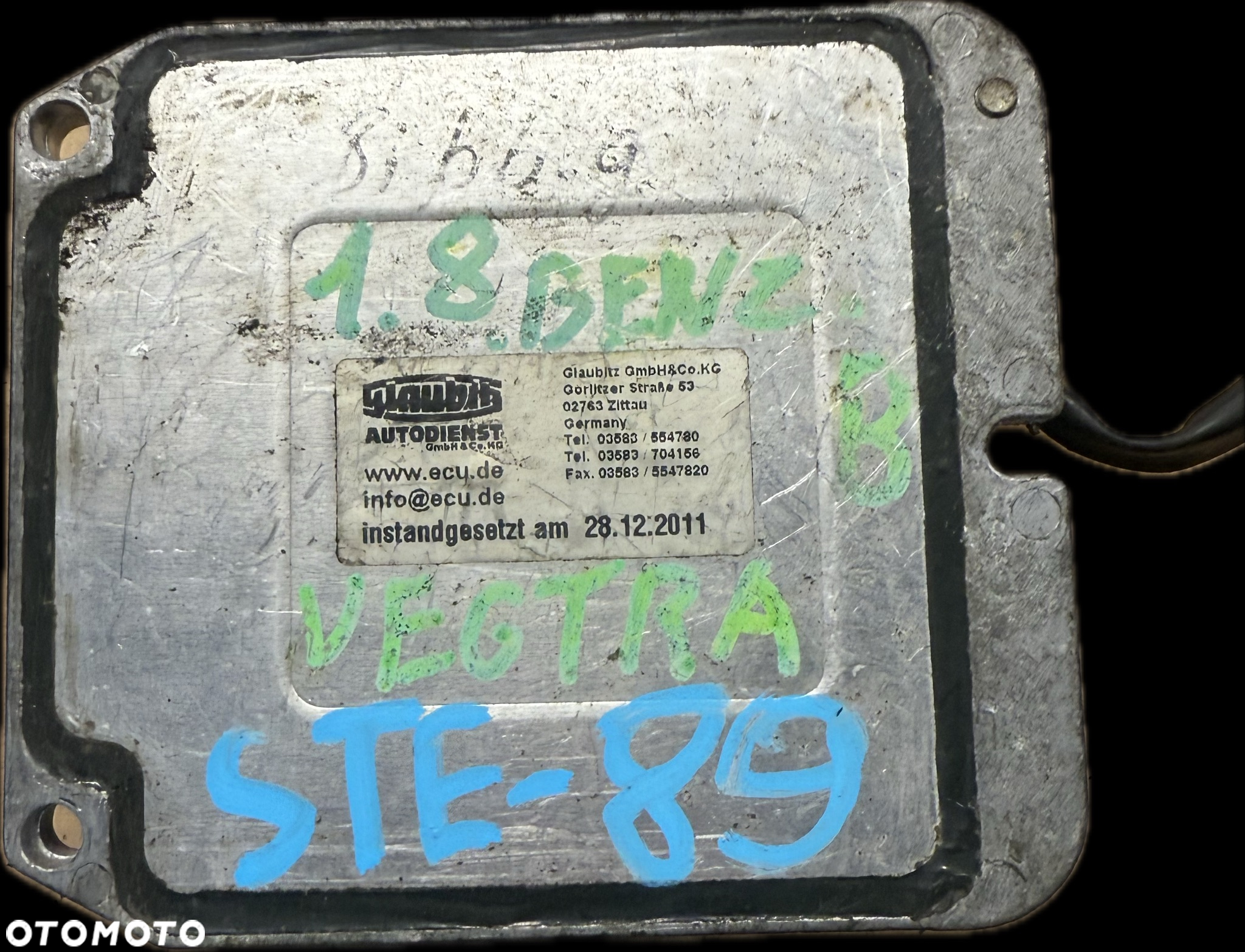 Sterownik Silnika ECU Komputer Opel Zafira Astra A Vectra B 90569370 - 2