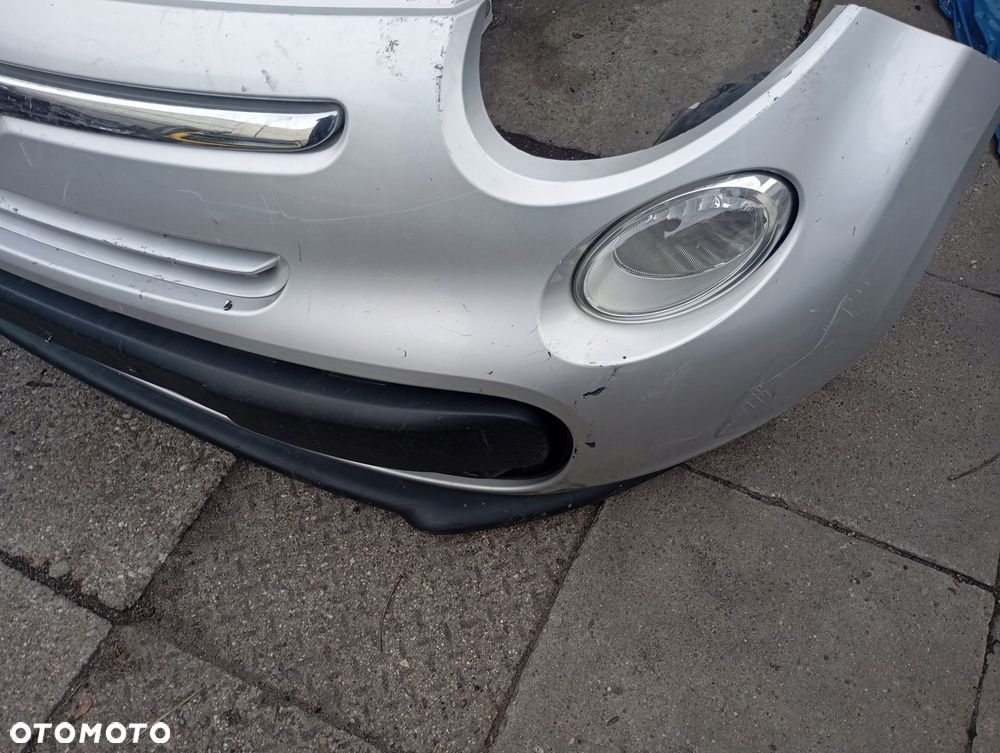 fiat 500l zderzak przód przedni lampy grill atrapa kratka halogen komplet - 2