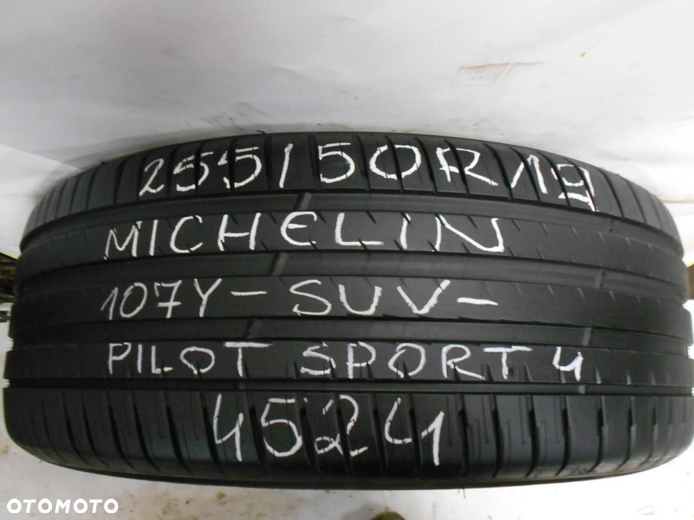 OPONA POJEDYNKA 255/50R19 MICHELIN PILOT SPORT 4 SUV DOT 4524 7.7MM - 1