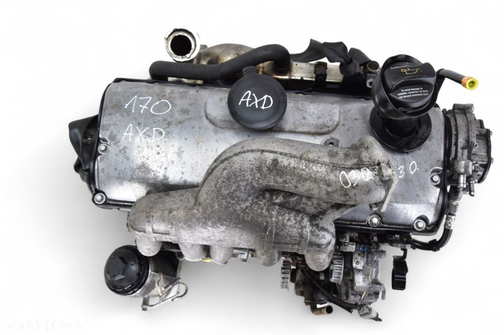 Silnik VW VOLKSWAGEN TRANSPORTER 5 T5 2.5 TDI 03-09r AXD  KOMPRESJA  VAT - 1