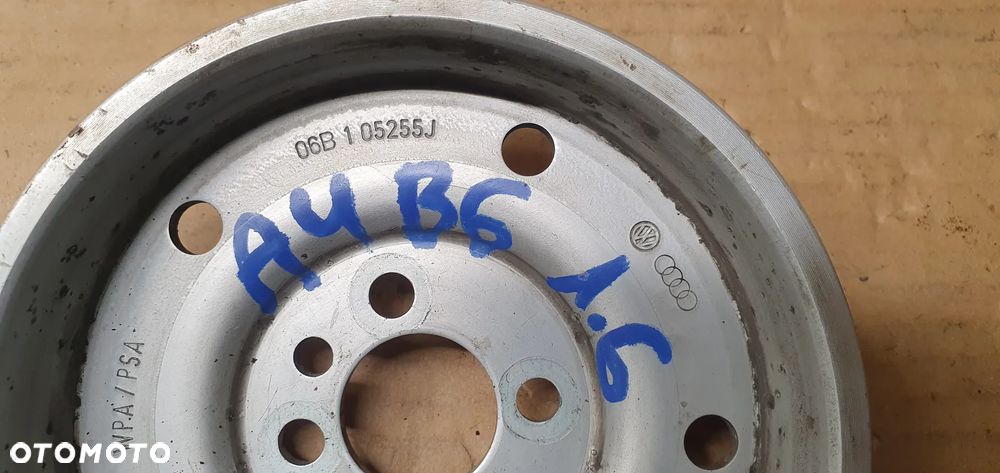 Koło pasowe wału Audi A4 B6 1.6 06B105255J - 5