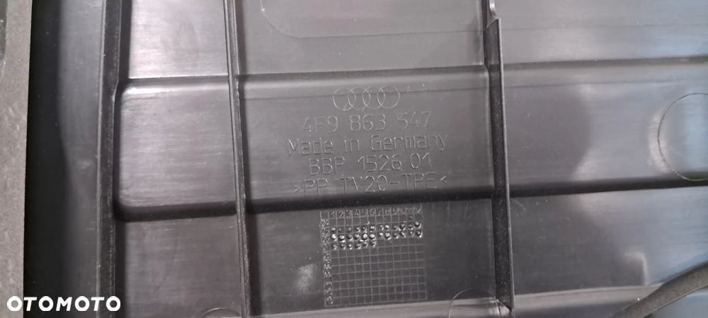 Plastik Podłoga Osłona Wanna Bagażnika Audi A6 C6 Kombi - 9