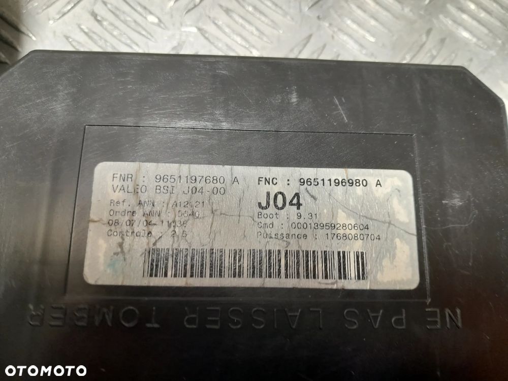 PEUGEOT 307 ZESTAW STARTOWY 2.0 HDI KOMPLET - 8