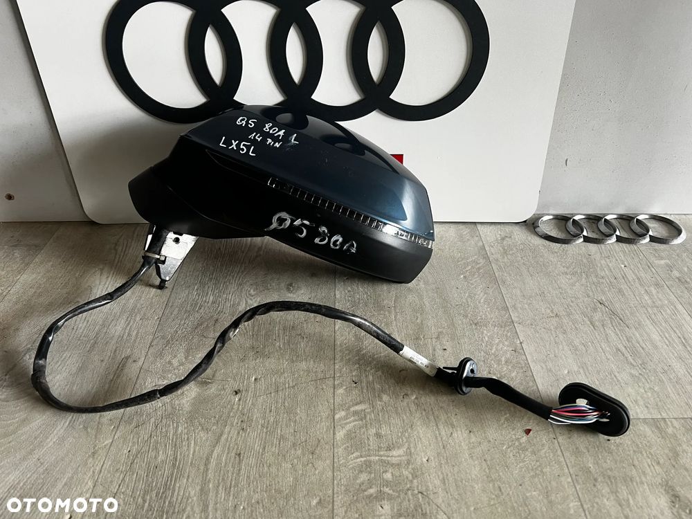 AUDI Q5 80A LUSTERKO LEWE 14 PINÓW PRAWE 10 PIN LX5L - 2