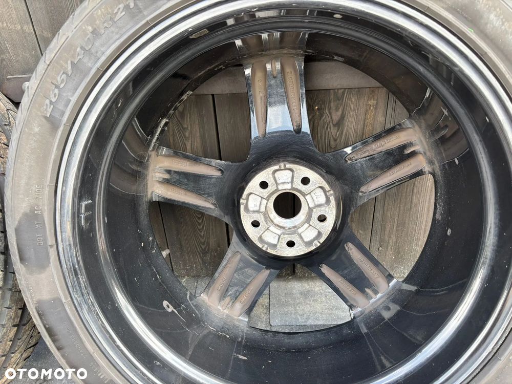 FELGI KOŁA PORSCHE MACAN 9J 21" ET26 5x112 95B601025A0C OPONY 23R - 5