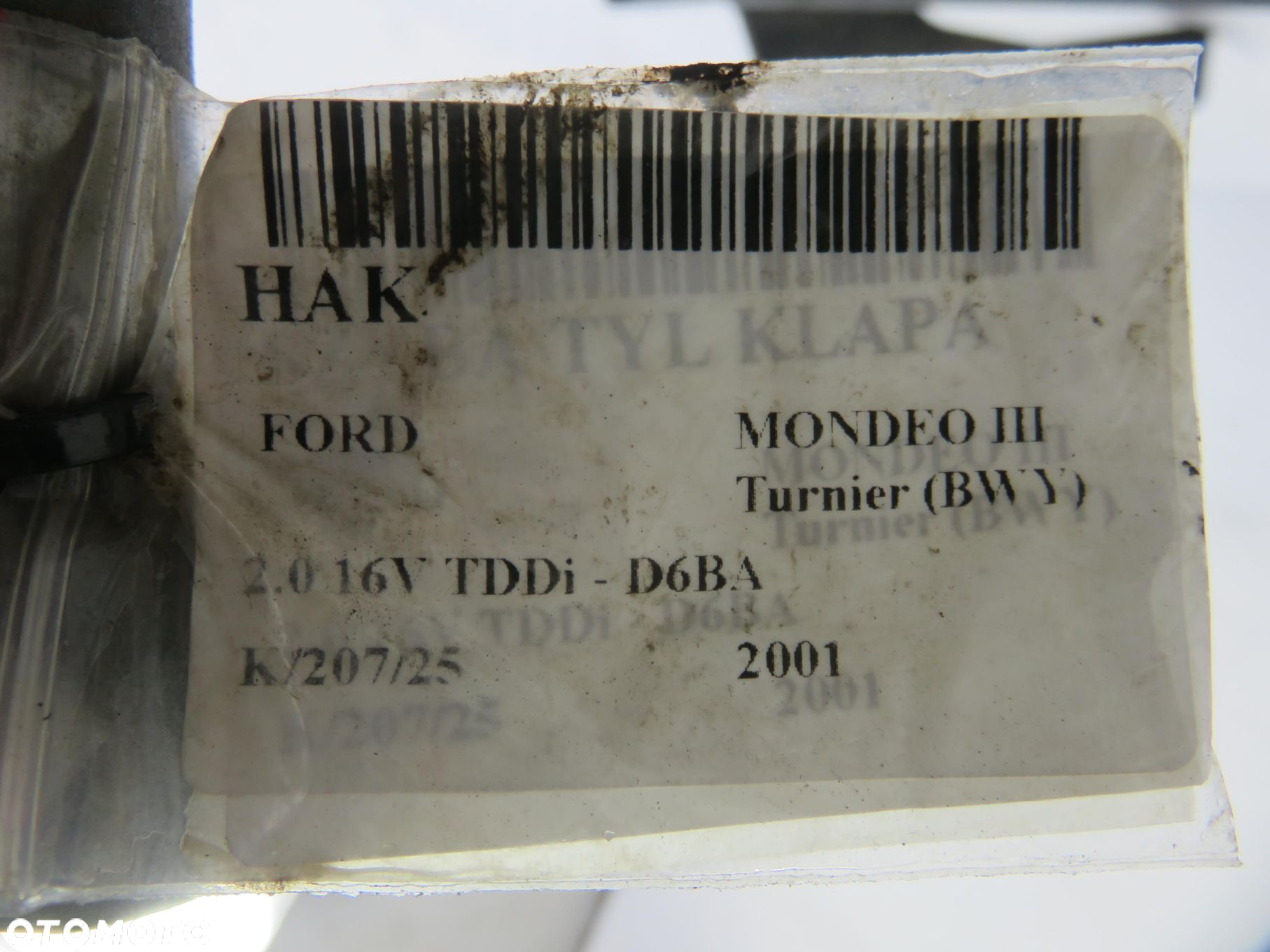 HAK FORD MONDEO III KOMBI 0164 - 9
