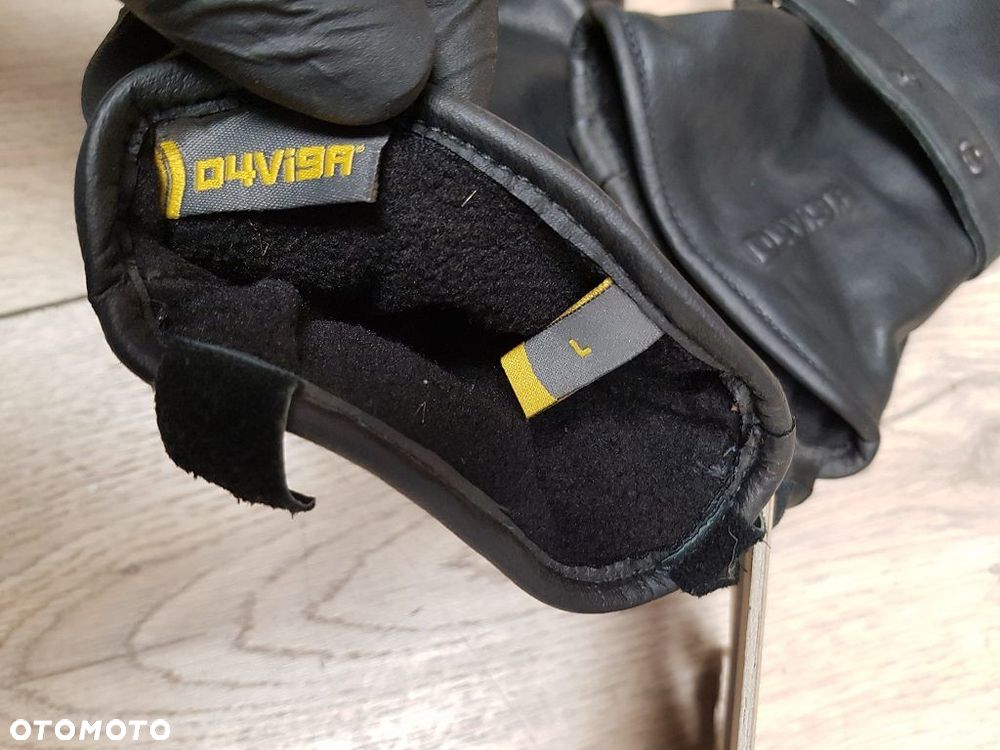 Rękawiczki skórzane na Motocykl Davida D4Vi9A Skuter Rozmiar L - 6