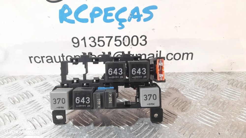 CAIXA FUSIVEIS FICHAS RELE AUDI A6 C6 4F0937503 AK2204258 AUDI TT TAMPA CAIXA FUSIVEIS PAINEL COMANDO CONTROLO - 1