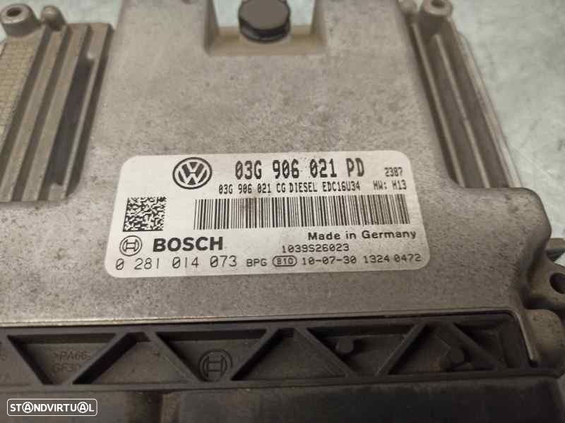 CENTRALINA MOTOR UCE VOLKSWAGEN CADDY III FURGÃO 2010 -03G906021PD - 5