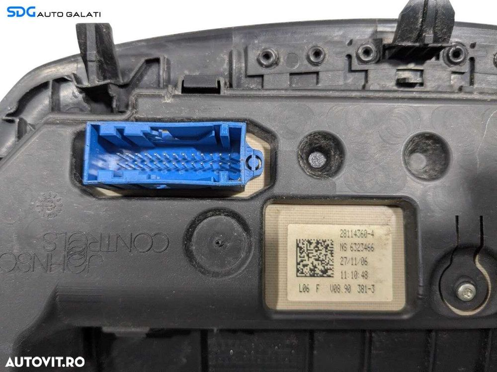 Display Ceas Ceasuri Cluster Instrumente Bord Citroen C4 1 2004 - 2010 Cod P96631954ZD [L6903] - 4