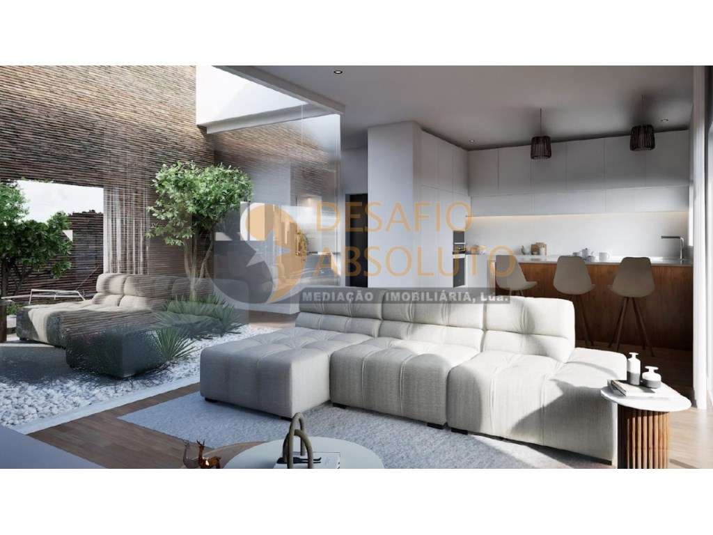 Moradia Geminada Térrea T4 c/ Piscina. Fernão Ferro - Grande imagem: 3/21