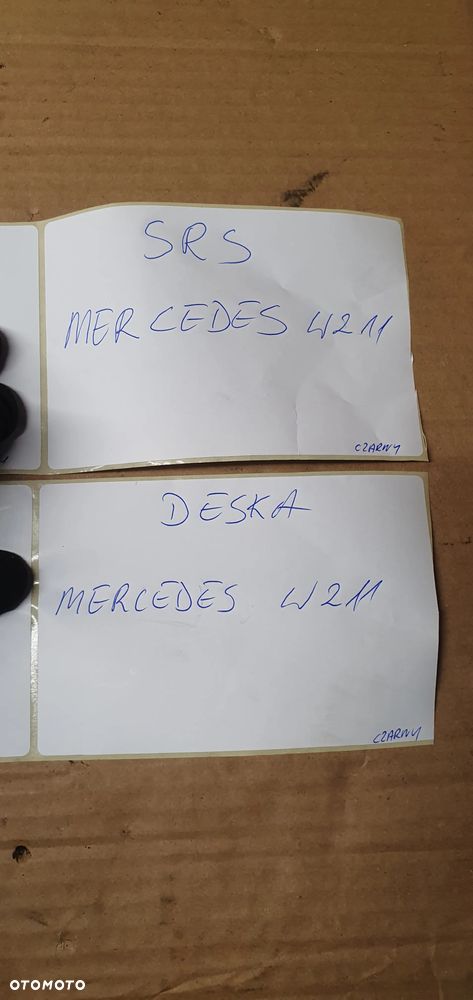 Konsola AIRBAG pasy poduszki sensor Mercedes E-Klasa W211 - 15