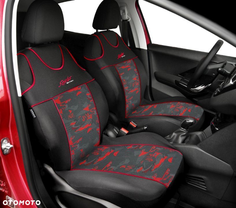 KOSZULKI POKROWCE NA FOTELE SAMOCHODOWE UNIWERSALNE NA PRZÓD PRZEDNIE FOTELE - 11