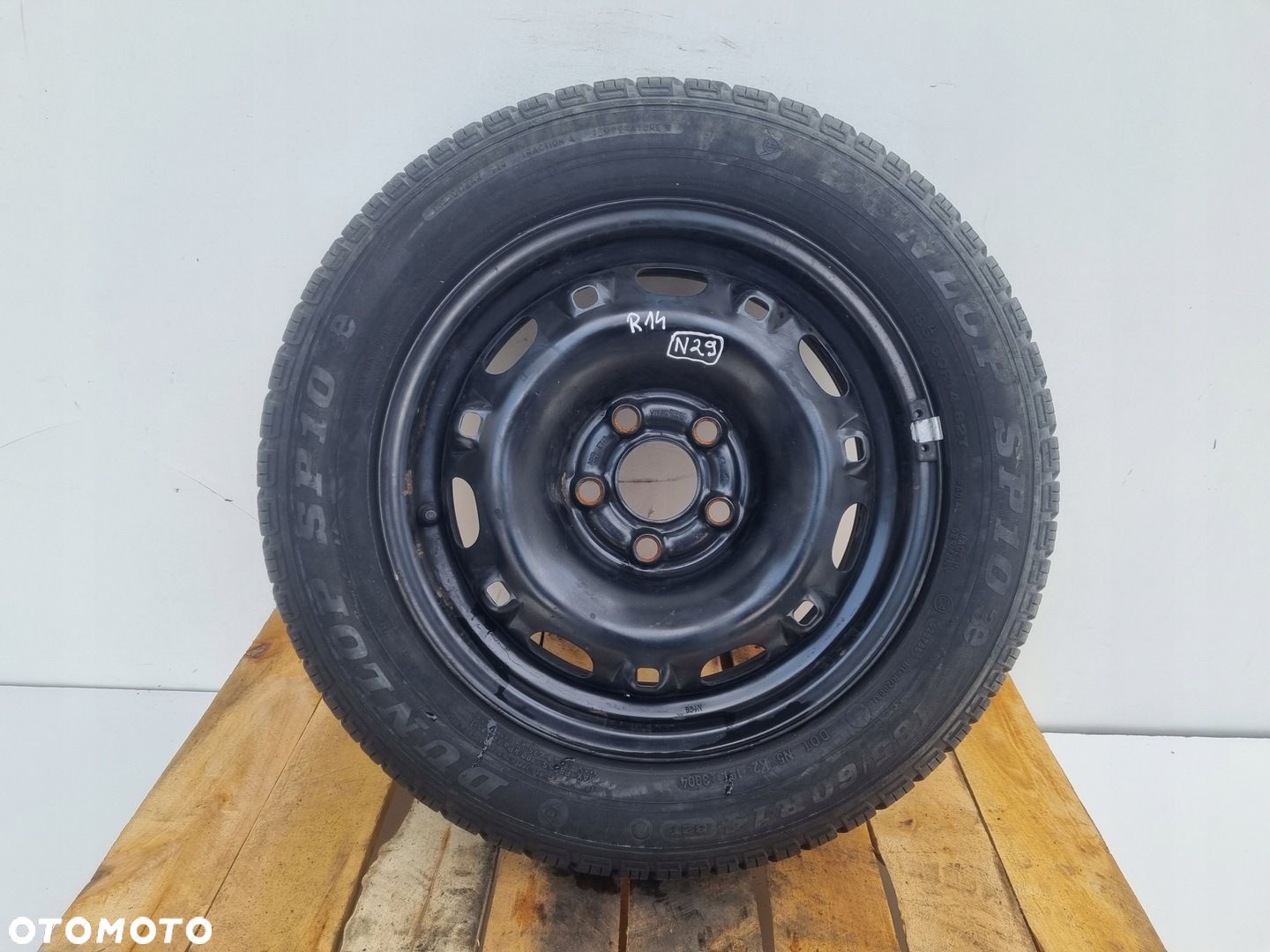Polo Ibiza Fabia I KOŁO ZAPASOWE Zapas felga 185/60 R14 5x100 6Q0601027A - 1