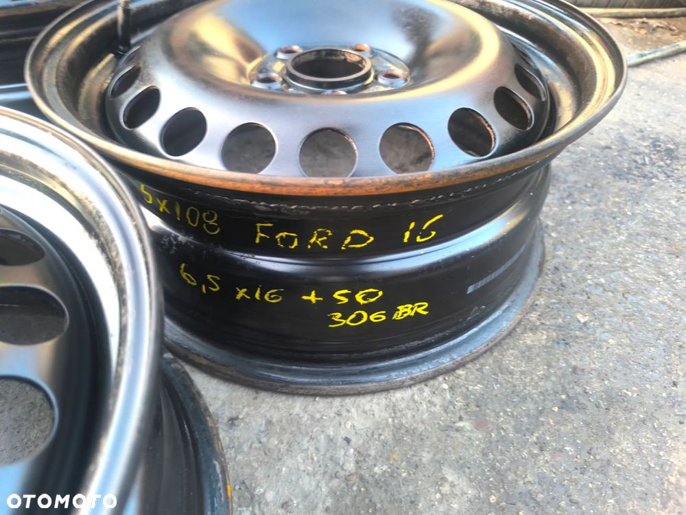 5x108 Felgi Stalowe Stal 16 Koła FORD MONDEO MK3 MK4 MK5 FOCUS KUGA CMAX TOURNEO TRANSIT CONNECT SMAX GALAXY II III 23 VOLVO C30 V40 S40 V50 V40 Legnica ALU-RAD - 5