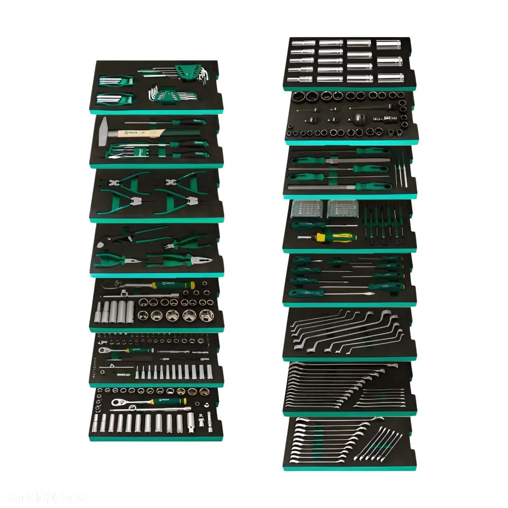 Sata Wózek Warsztatowy Szafka Narzędziowa 7 Szuflad z Wyposażeniem 368el. - 3