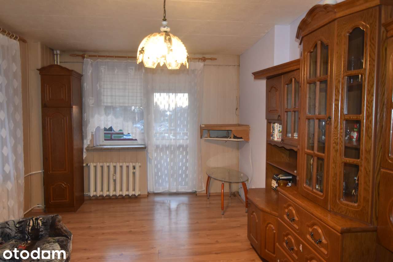 REZERWACJA . Mieszkanie Brzeg 65 m2 parter 3 pokoje balkon