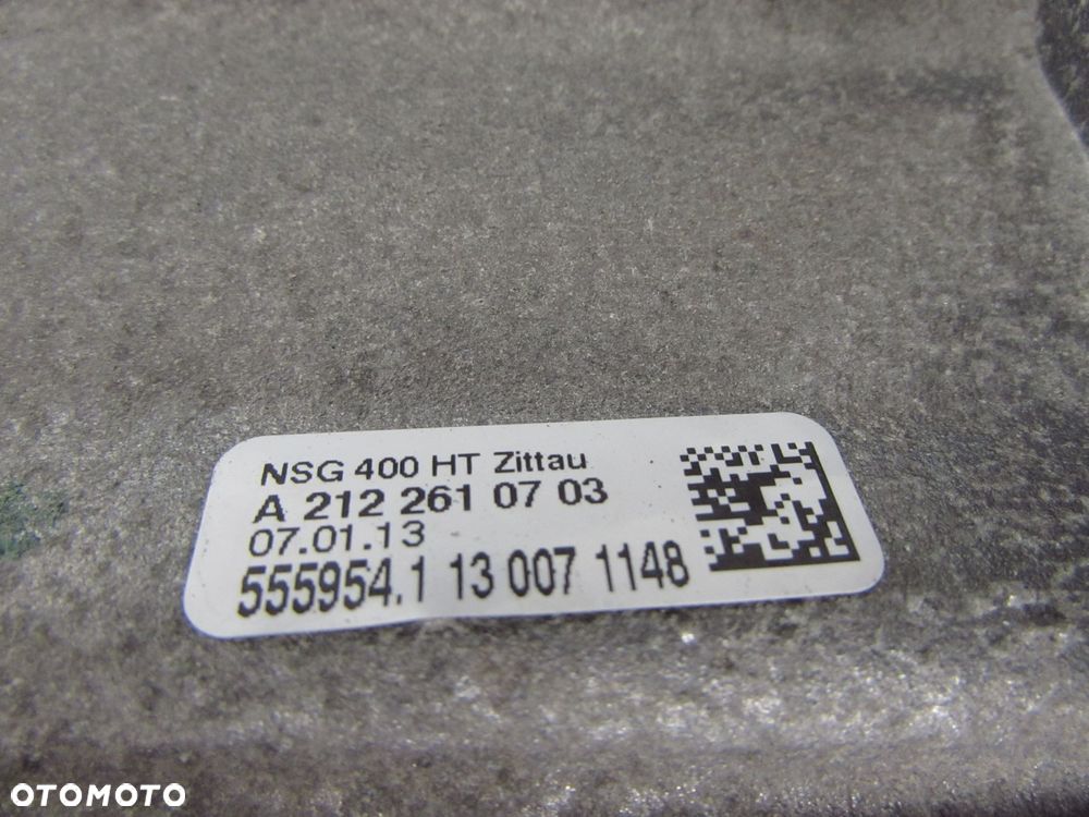 MERCEDES W212 W204 205 2.2 CDI 651 12-18 SKRZYNIA BIEGOW 6 MANUALNA A2122608000 13R 177t - 8