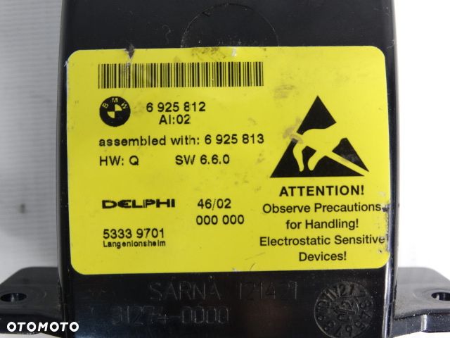 BMW 7 E65 E66  Panel Klawiatura Sterowanie Telefonu Delphi 61316925812 6925812 61316950110 6950110  BMW 730d 730i 735i 740i 745i 750i 760i - 5