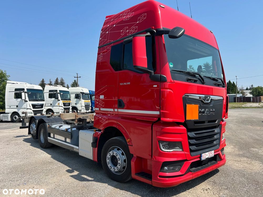 MAN TGX 26.510 / 2022 / BDF / RAMA DO ZABUDOWY - 2