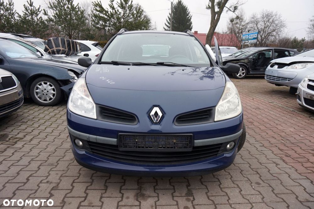 RENAULT CLIO III PH1 KOMBI 2008 OV460 1.2 16V D4F740 75KM JH3176 GRANATOWY na części - 8