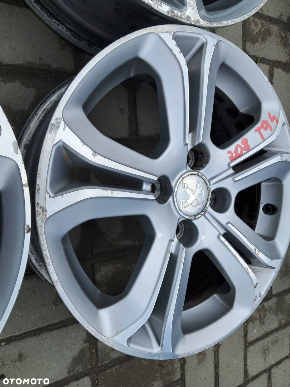 Peugeot 208 FELGI Aluminiowe 16" 9673773677 ET23 6" 4x108 - 10