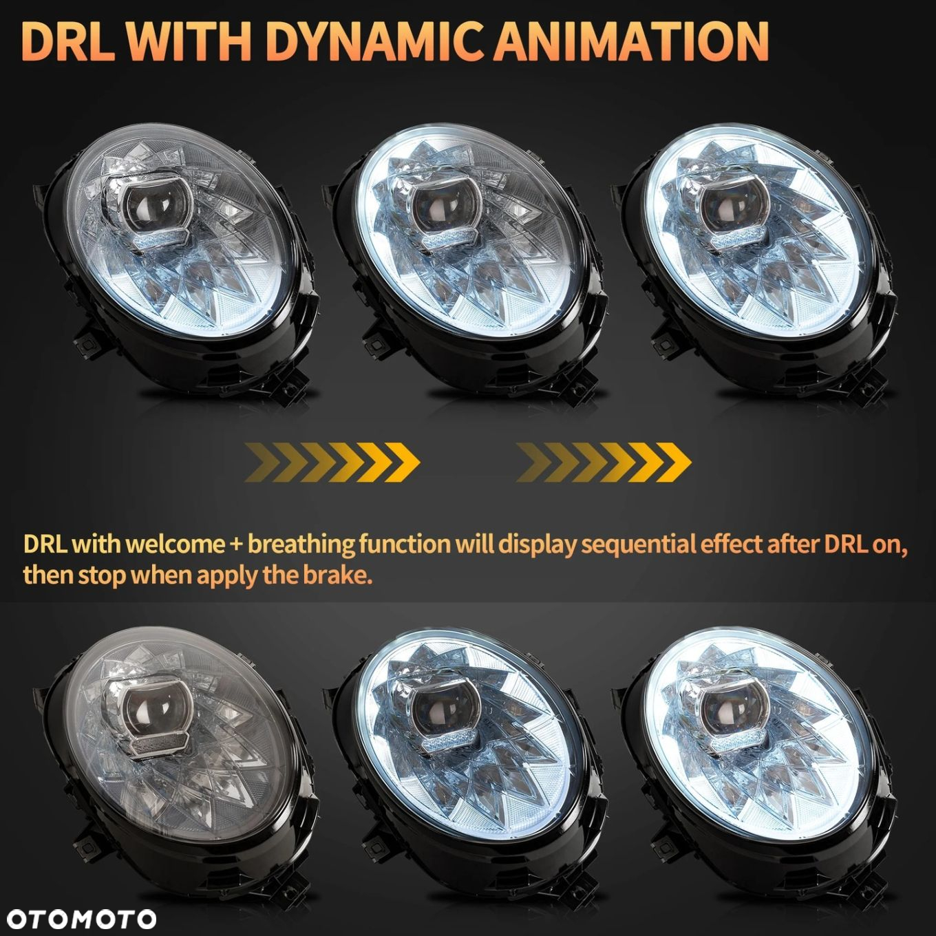 Reflektory Lampy kpl Full Led Vland Dynamiczne Mini Cooper f54 f55 f56 f57 - 6