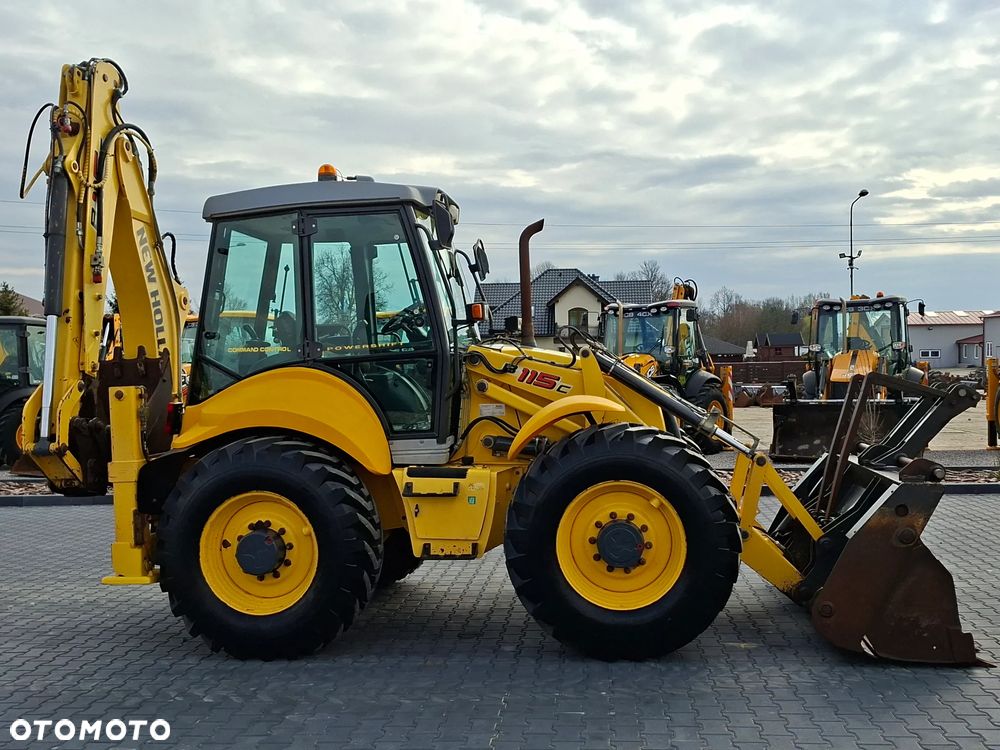 New Holland B115 C / Joystick / Koparko Ładowarka / - 12