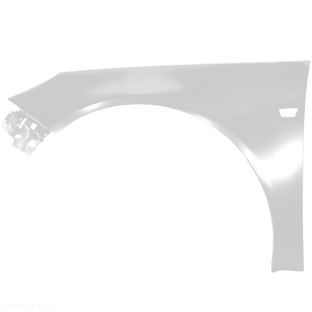 BLU Błotnik OPEL INSIGNIA G09 Z474 lewy biały 2008-2017 przód Casablancaweiss - 2