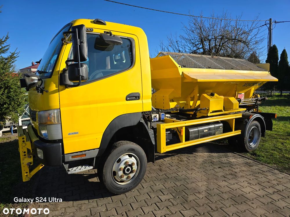 Mitsubishi Canter 6c18 4x4 Hydraulika Fuso piaskarka solarka - 13
