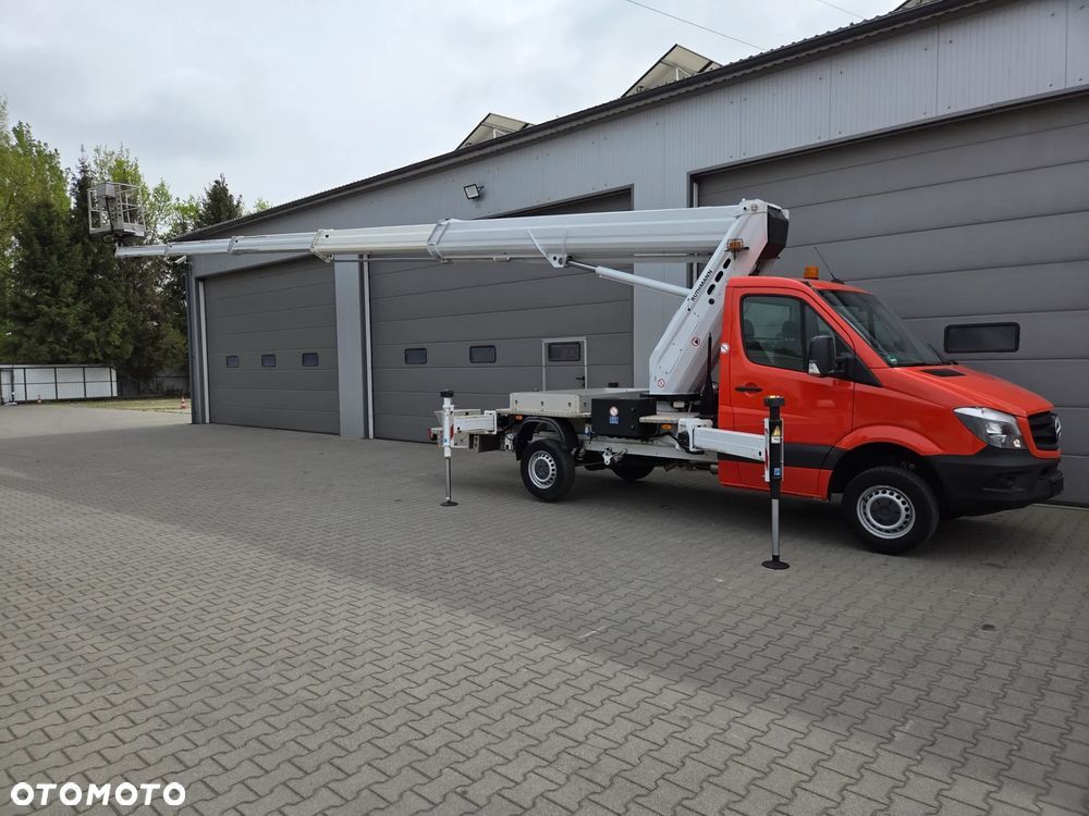 Mercedes-Benz Sprinter 313CDI - 27 m - Ruthmann TB 270.2 Podnośnik koszowy Zwyżka Wumag Palfinger GSR Multitel - 12