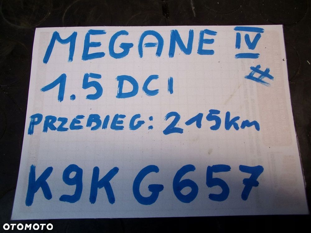 Silnik motor Renault Megane 4 IV 1.5DCI K9KG657 - 6