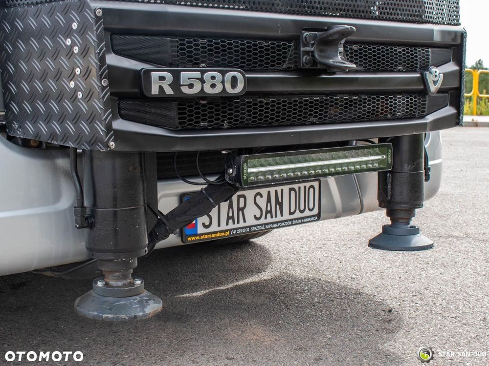 Scania R580 6x2 FASSI F545RA.2.27 XE  HDS Żuraw Fly Jib Wciągarka Siodło - 27