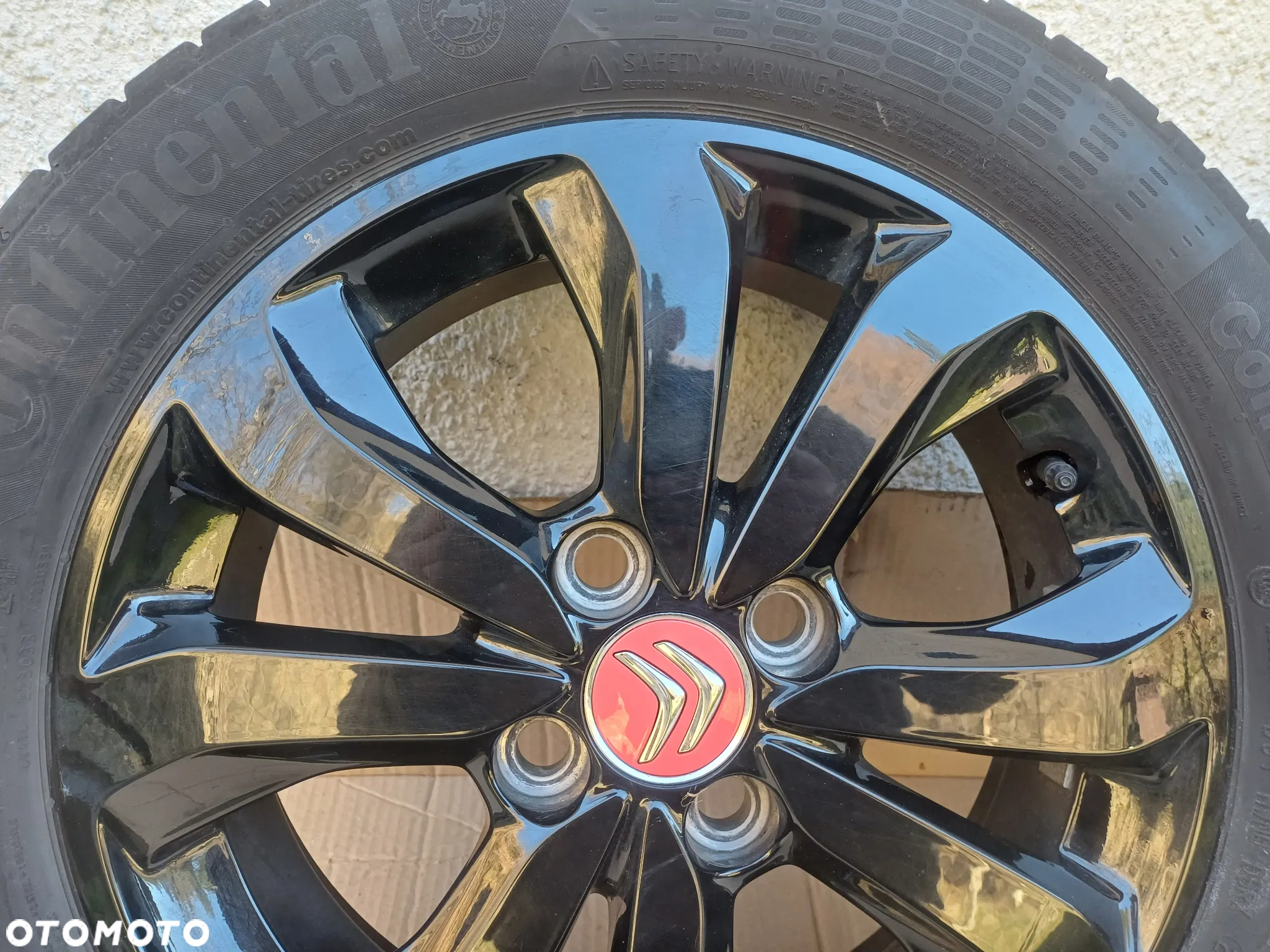 Felgi aluminiowe koła peugeot 108 Citroen C1 II AYGO II 165/60r15 Continental - 15