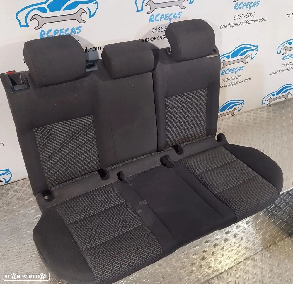 BANCO BANCOS RECLINÁVEIS VOLKSWAGEN VW GOLF VI MK6 TECIDO AIRBAG FRENTE FRONTAL TRASEIRO TRÁS - 10