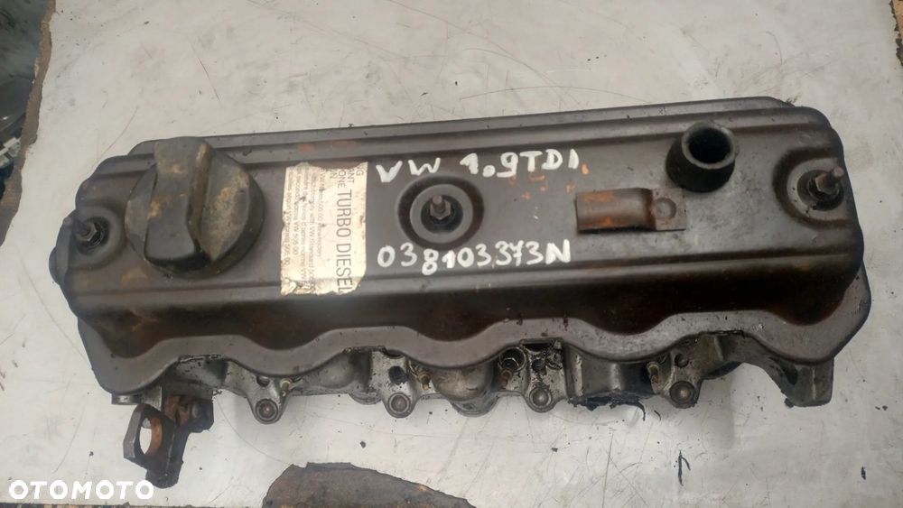VW AUDI SEAT SKODA 1,9TDI głowica pokrywa wałek 038103373E 038103373N - 4