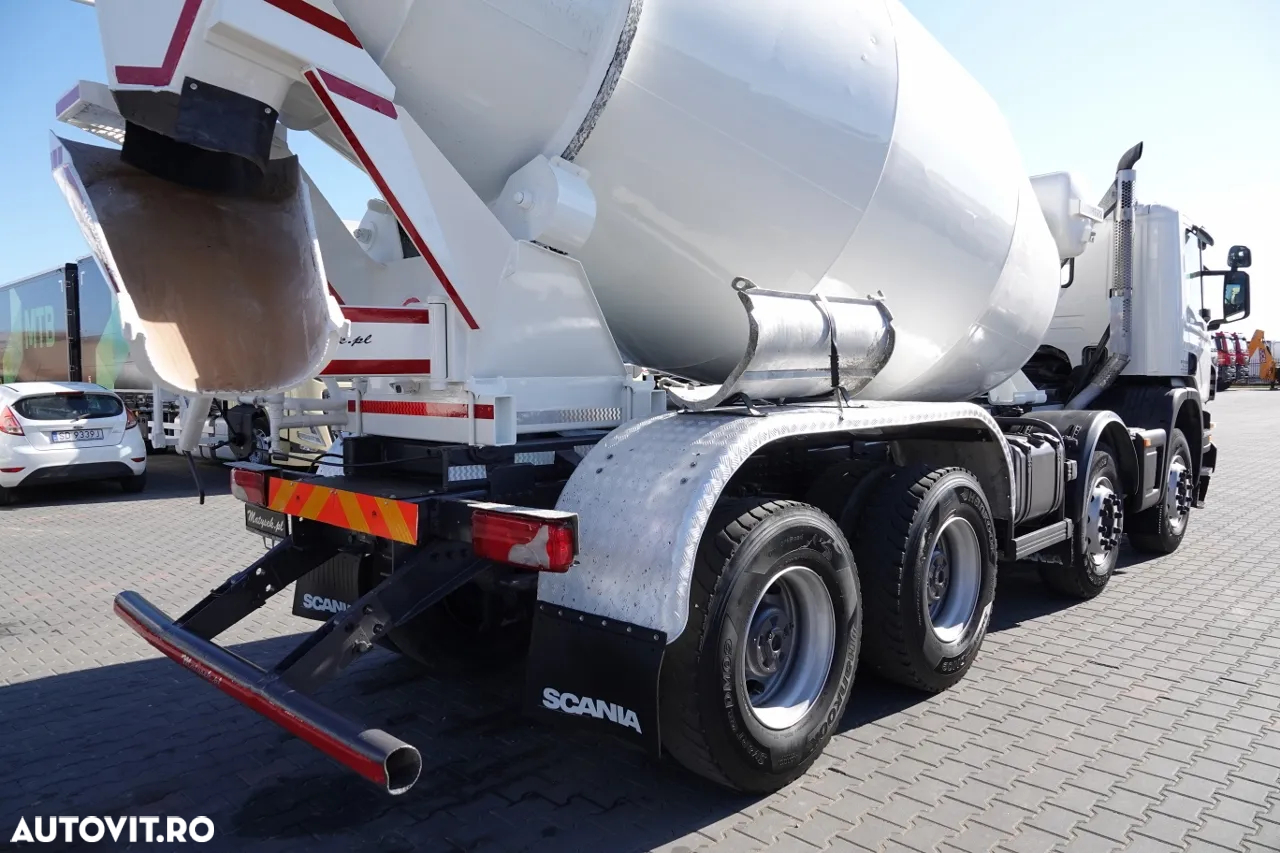 Scania P 360 / 8x4 / BETONATOR / PEAR / LIEBHERR / 9mc / MANUAL - 11