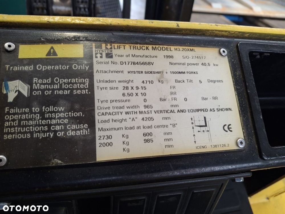 Hyster H3.20XML - 4