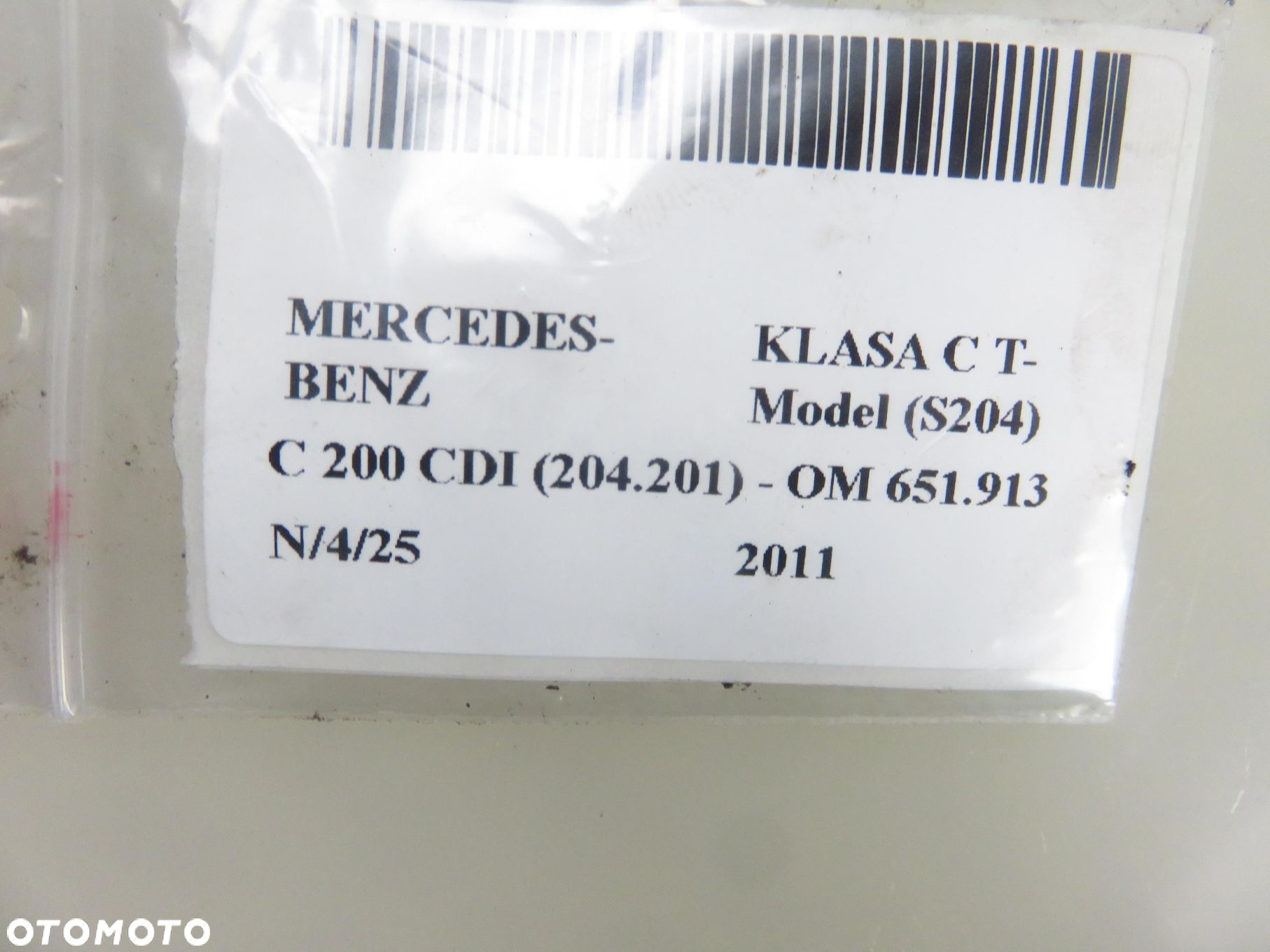ZAPINKA PASÓW PRZÓD MERCEDES-BENZ KLASA C T-Model (S204 C204) 2048602469 - 5