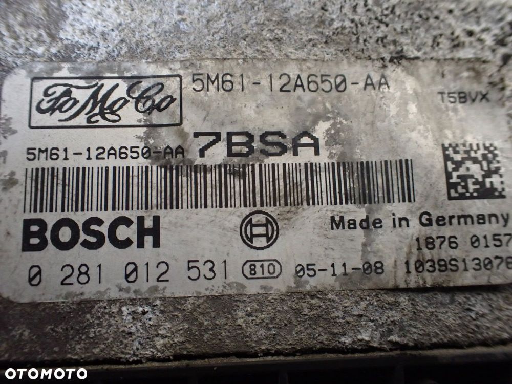 KOMPUTER SILNIKA MAZDA 3 1.6 5M61-12A650-AA - 4