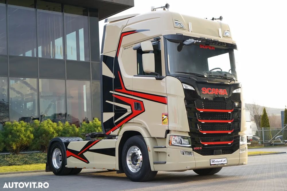 Scania S 500 / RETARDER / I-PARK COOL / COMPLET AIRMATIC / JANTE DIN ALIAJ / PIELE / - 2